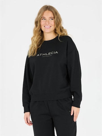 Athlecia Bluzka sportowa w kolorze czarny: przód