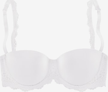 s.Oliver Balconette Bra in White: front