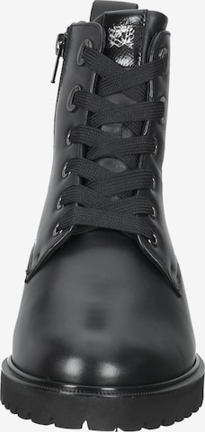 HASSIA Lace-Up Ankle Boots in Black