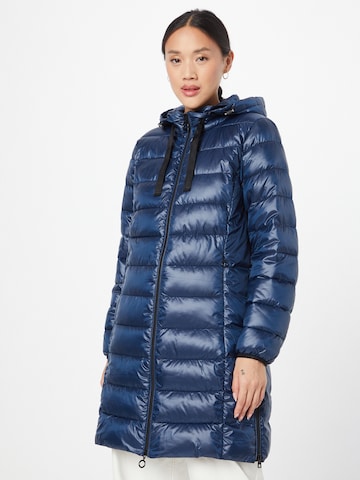 ESPRIT Płaszcz zimowy w kolorze niebieski: przód