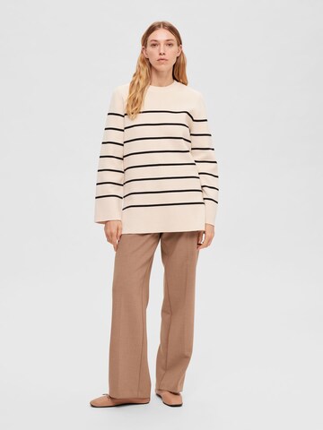 SELECTED FEMME Pullover i beige