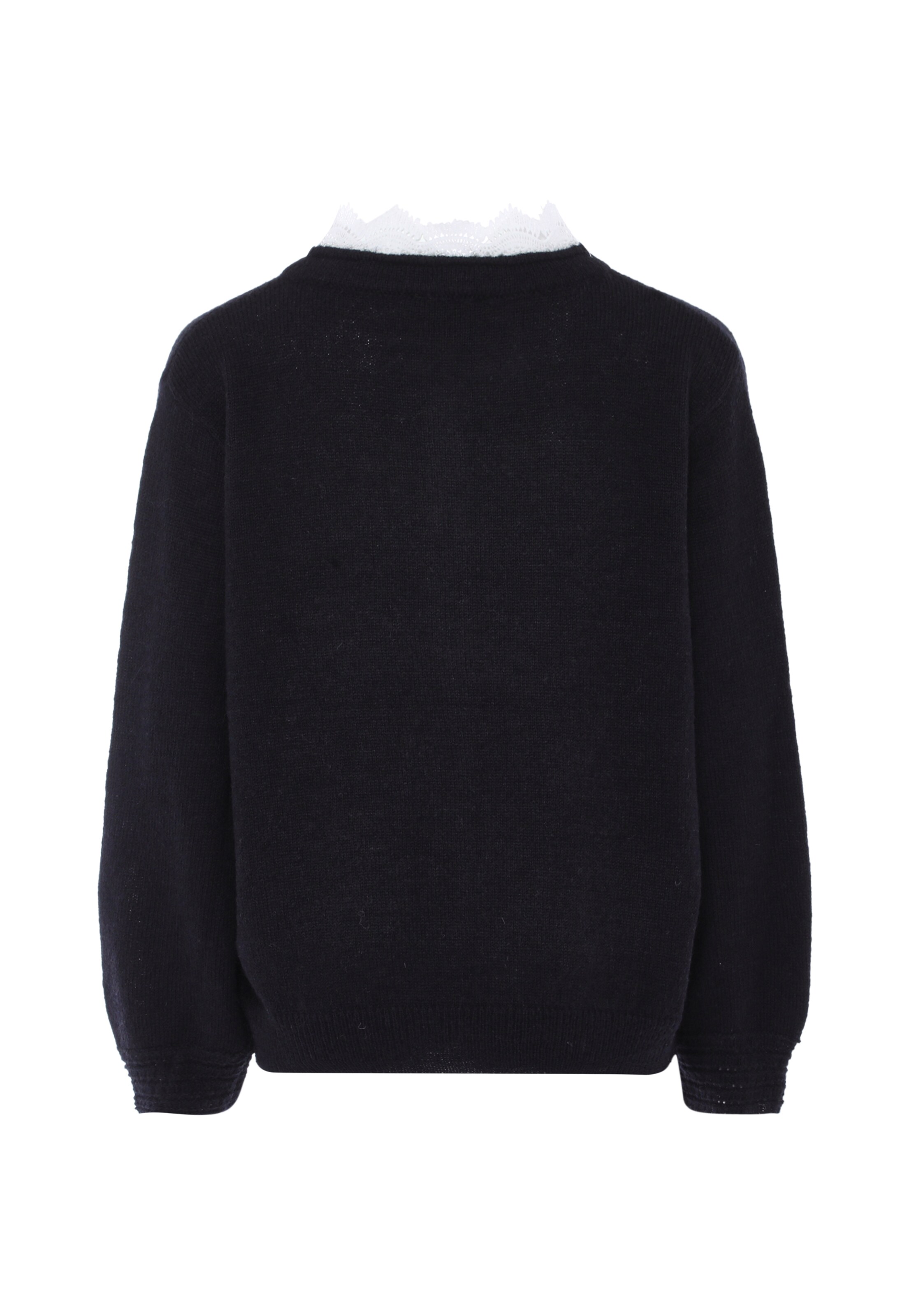 NAEMI Knit cardigan in Black