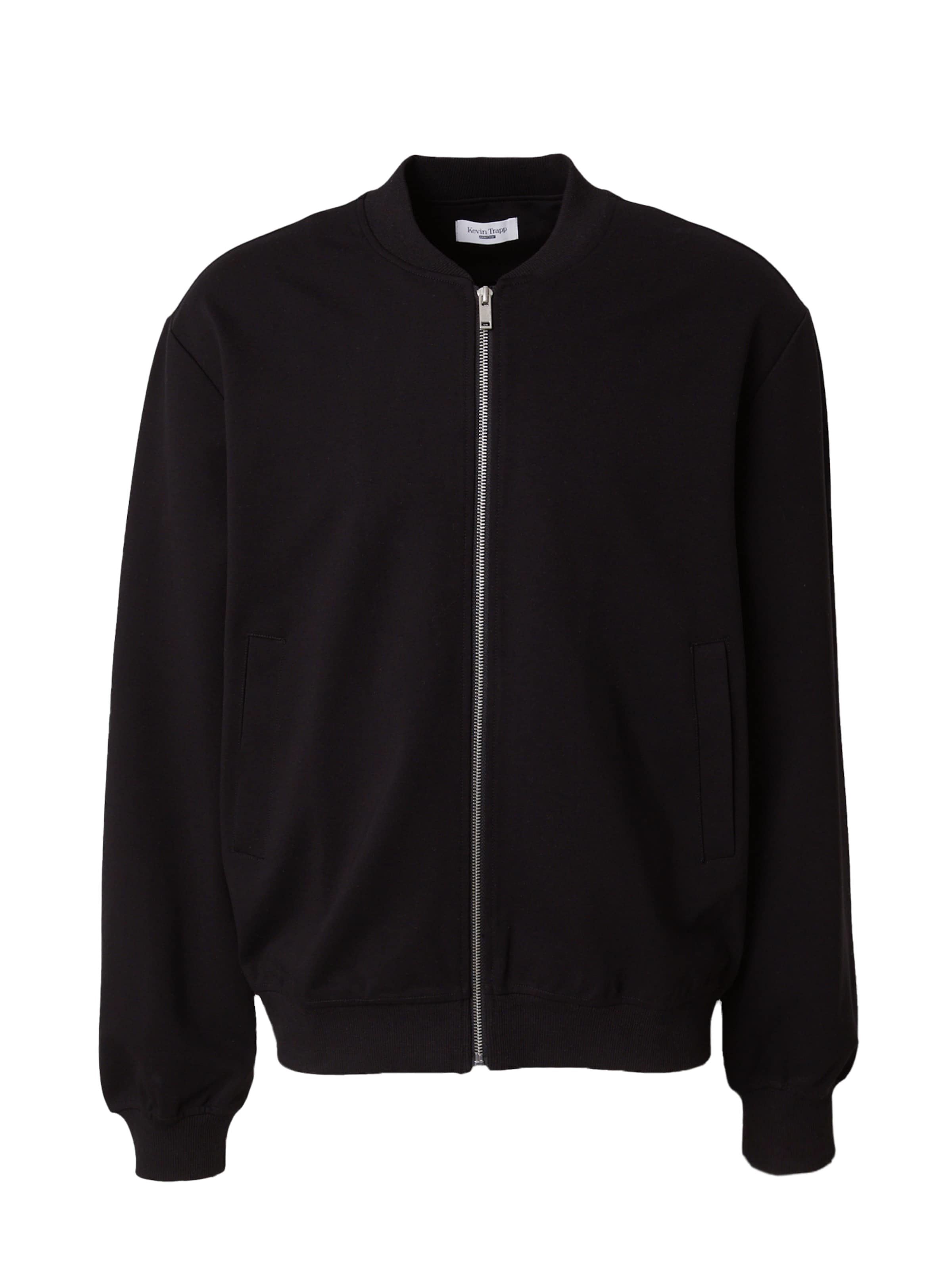 TRAPP Sweatvest in de kleur Zwart, Productweergave