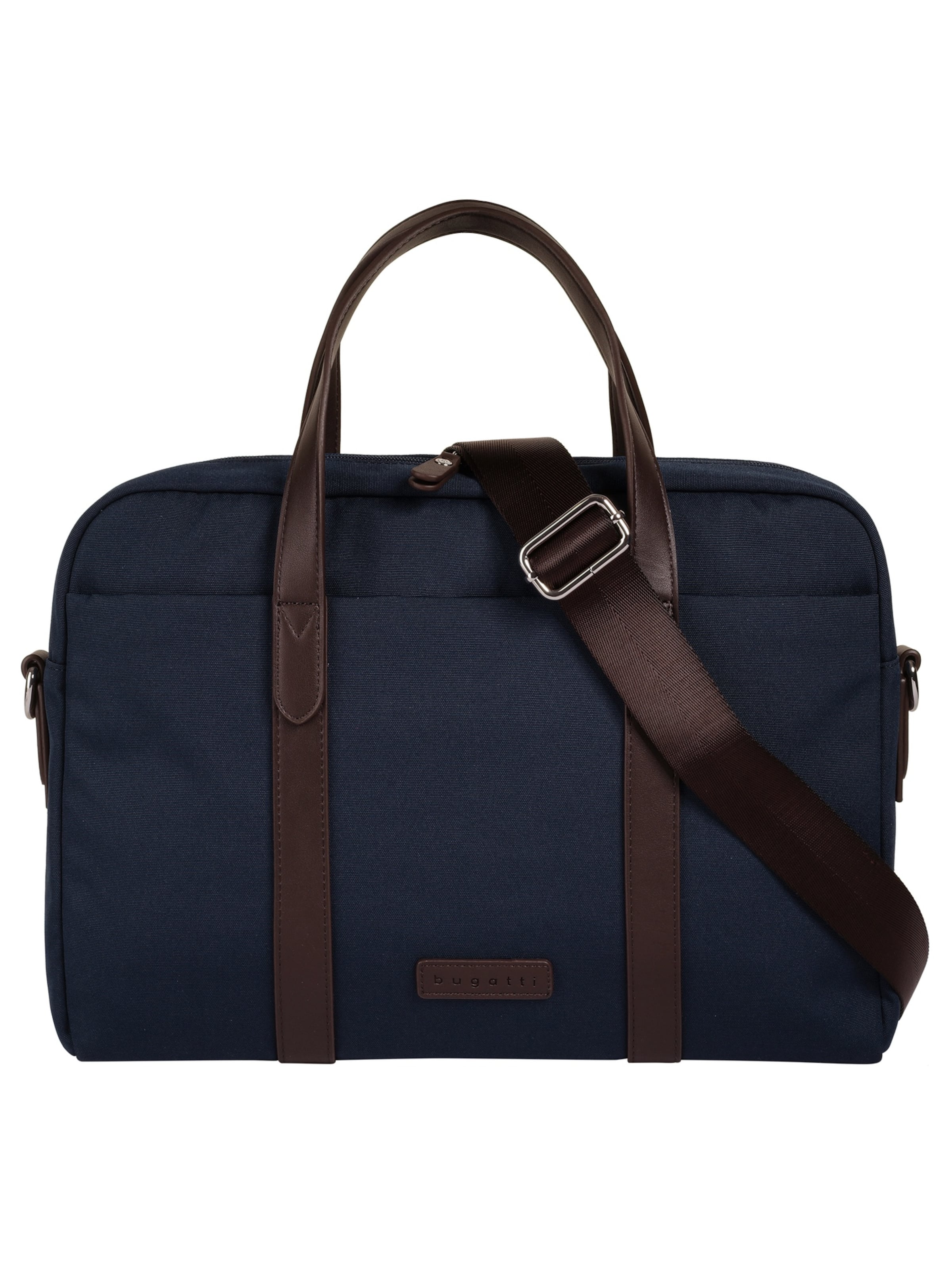 bugatti Briefcase 'MARO' in Blue: front