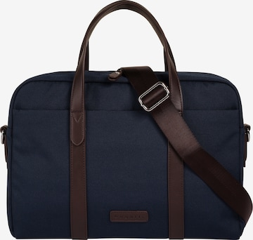 Mallette 'MARO' bugatti en bleu : devant