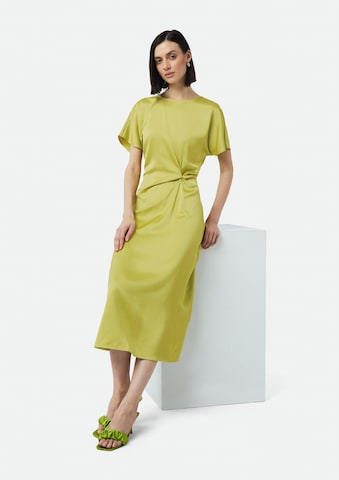 COMMA Cocktailjurk in Groen: voorkant