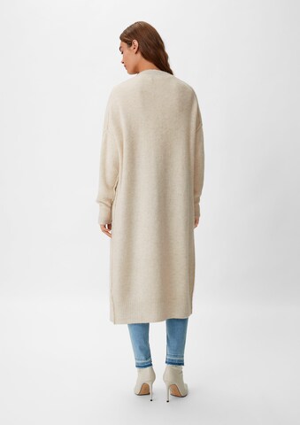 comma casual identity Knit Cardigan in Beige: back