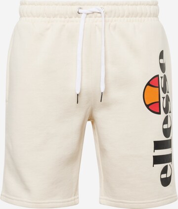 ELLESSE - Regular Calças 'Bossini' em bege: frente