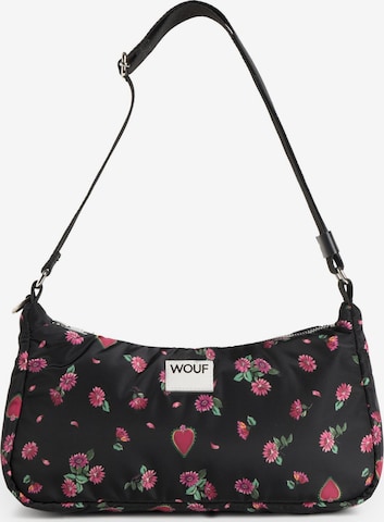 Borsa a spalla 'Studio' di Wouf in nero: frontale