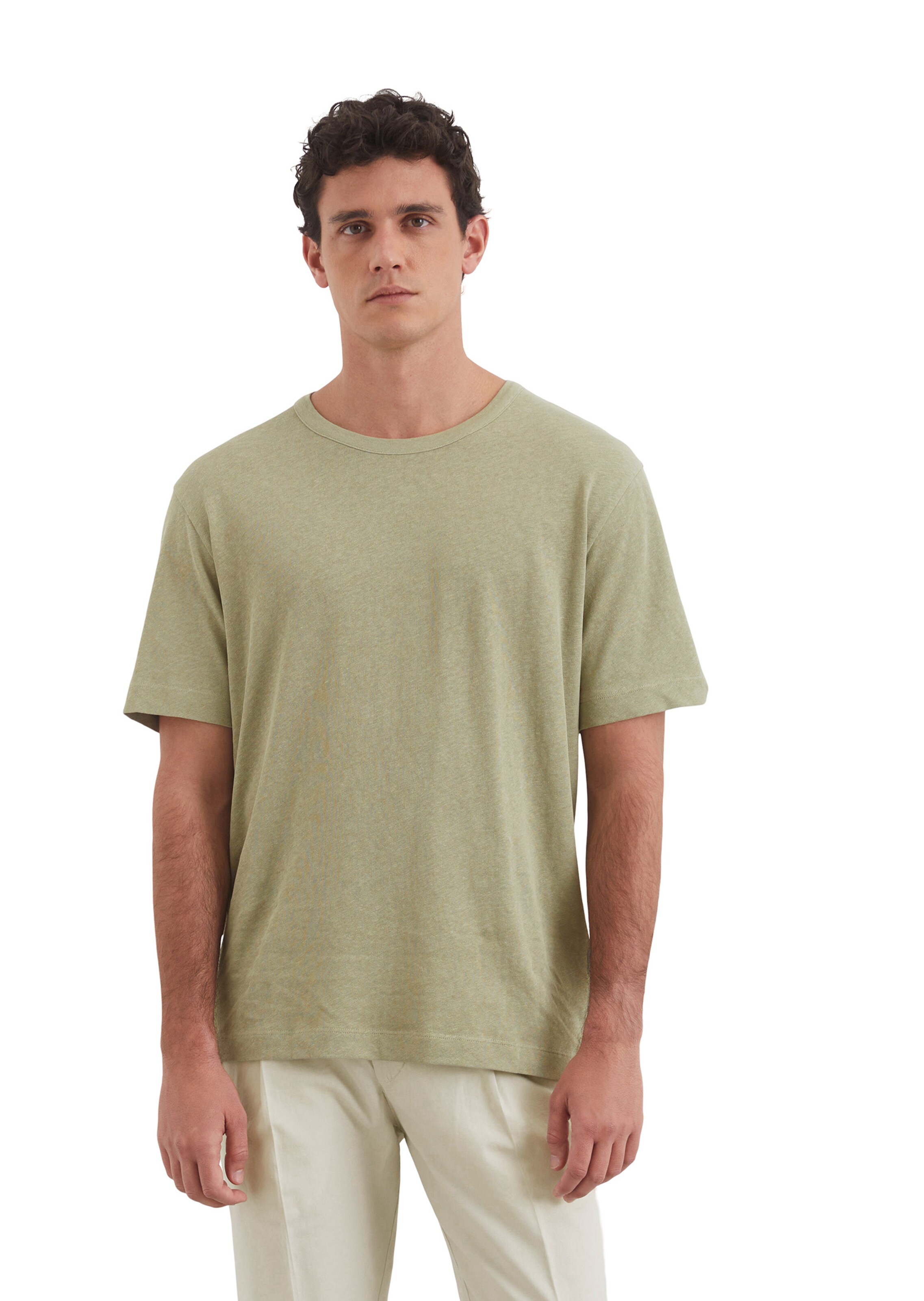 žalia Marc O'Polo Marškinėliai: priekis