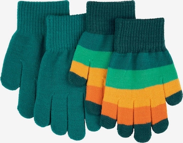 Villervalla Gloves in Green: front