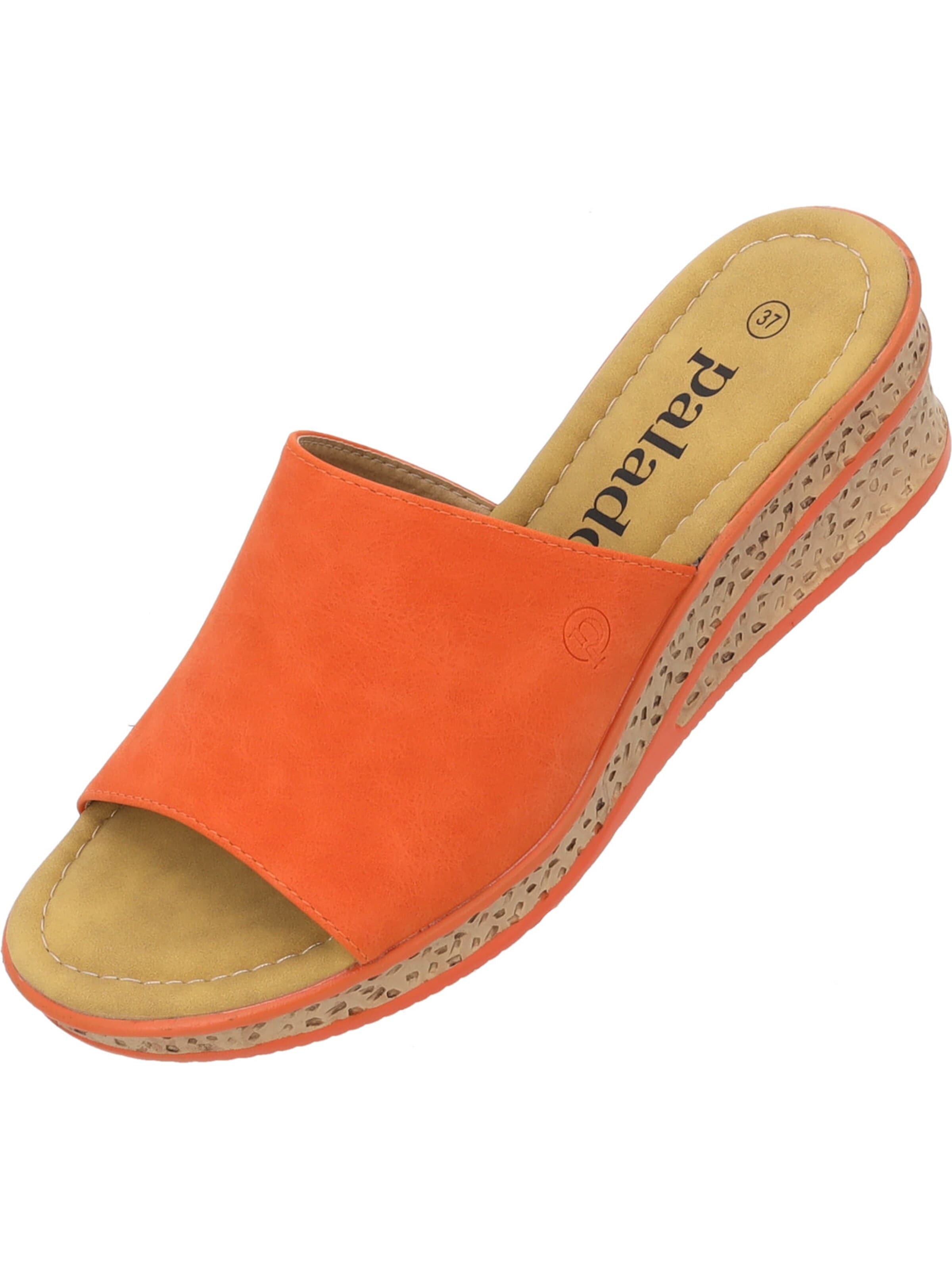 Palado Pantolette 'Palado Niserios'‌‌‌‌ in Orange: Vorderseite