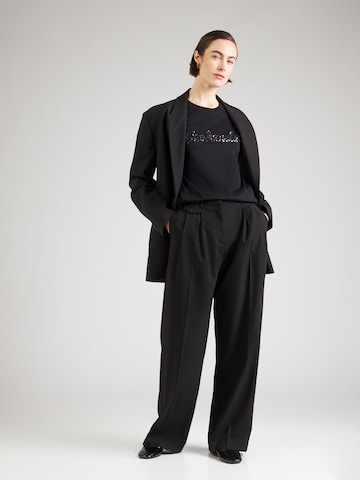 Weekend Max Mara Μπλουζάκι 'VELLO' σε μαύρο