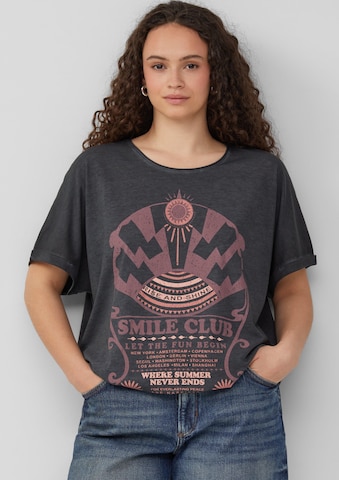 QS Shirt in Zwart