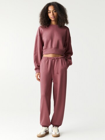 Effilé Pantalon Pull&Bear en rose