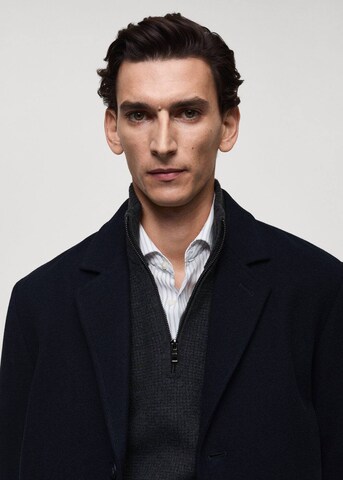 MANGO MAN Mantel 'Salford' in Blau