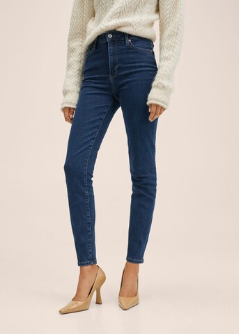 MANGO Skinny Jeans 'Anne' in Blau: predná strana