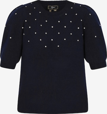 mėlyna faina Megztinis: priekis