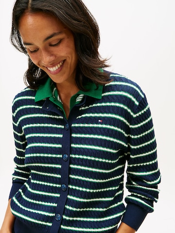 Cardigan TOMMY HILFIGER en bleu