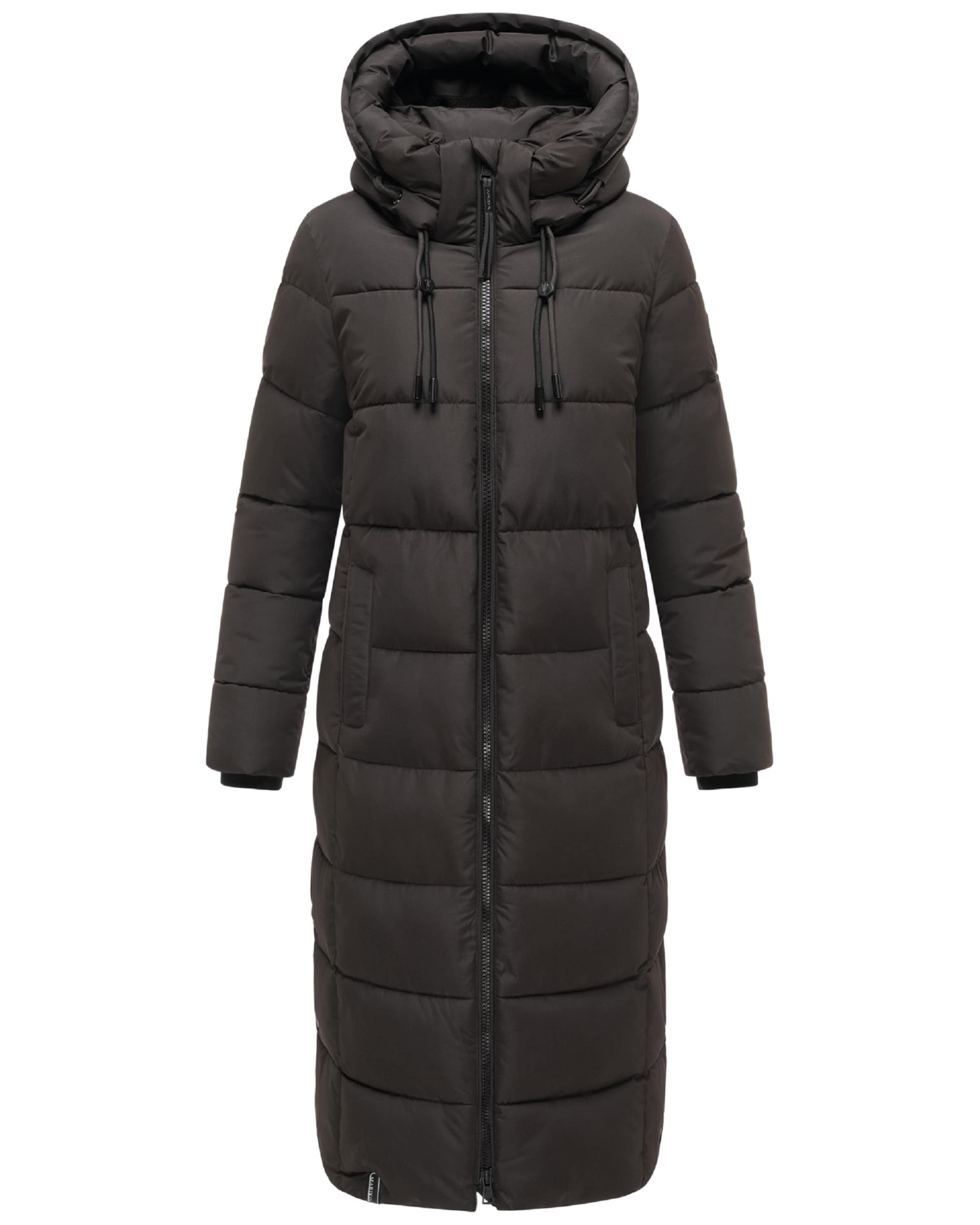 Cappotto funzionale 'Nadeshikoo XVI' di MARIKOO in marrone: frontale