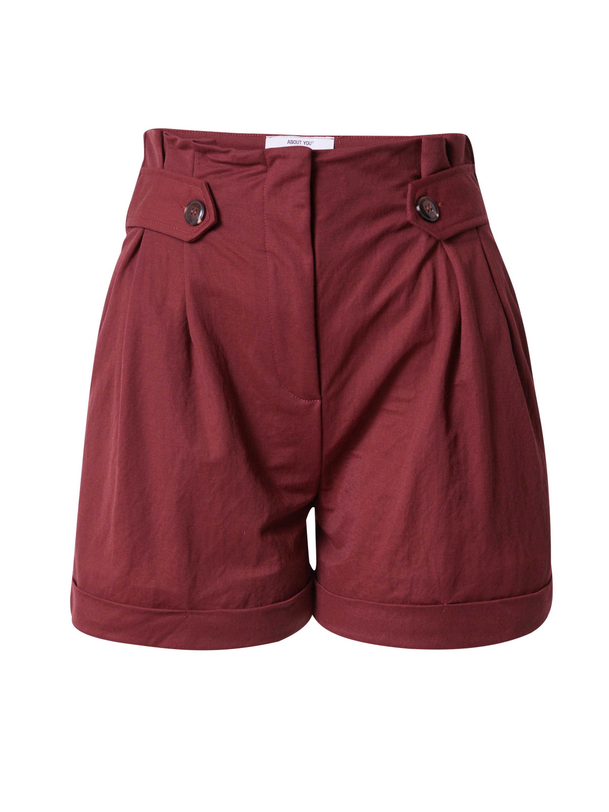 ABOUT YOU Regular Панталон с набор 'Larisa' в червено: отпред