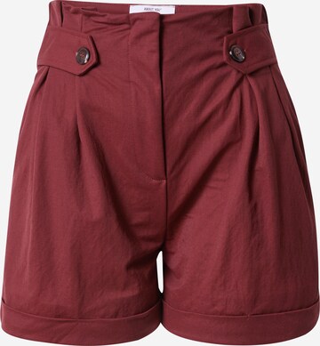 ABOUT YOU Regular Shorts 'Larisa' in Rot: predná strana
