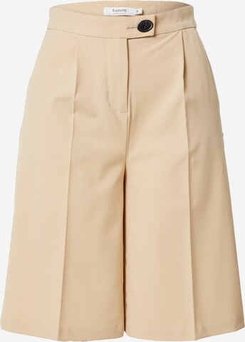 b.young Loose fit Trousers 'Bydanta' in Beige: front