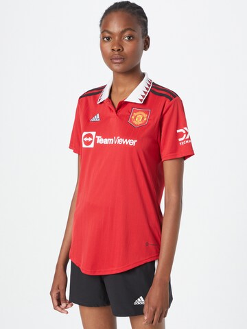 Maillot 'Manchester United 22/23 Home' ADIDAS SPORTSWEAR en rouge : devant