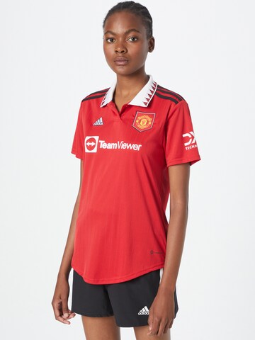 ADIDAS SPORTSWEAR Tricot 'Manchester United 22/23 Home' in Rood: voorkant