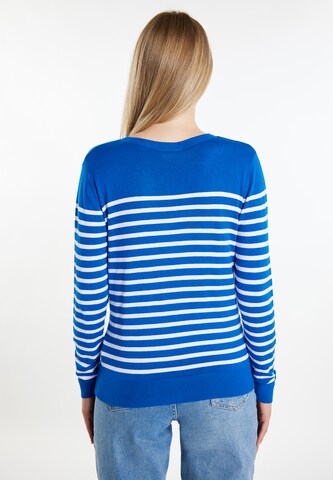 DreiMaster Maritim Knit cardigan in Blue