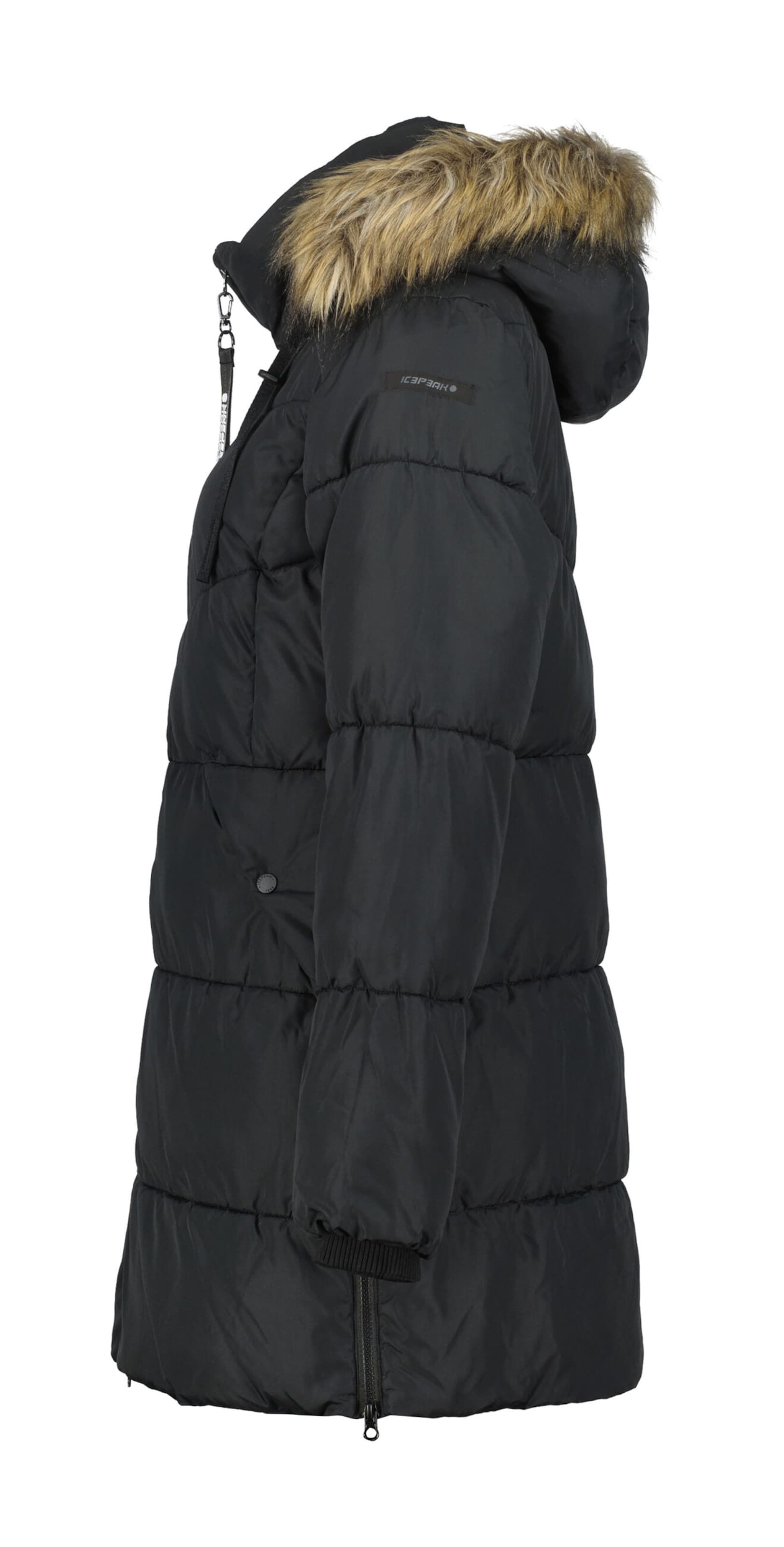 ICEPEAK Vinterkappa 'Adaire' i svart