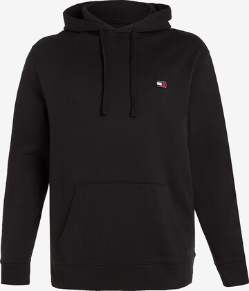 Tommy Jeans Plus Sweatshirt in Black: front