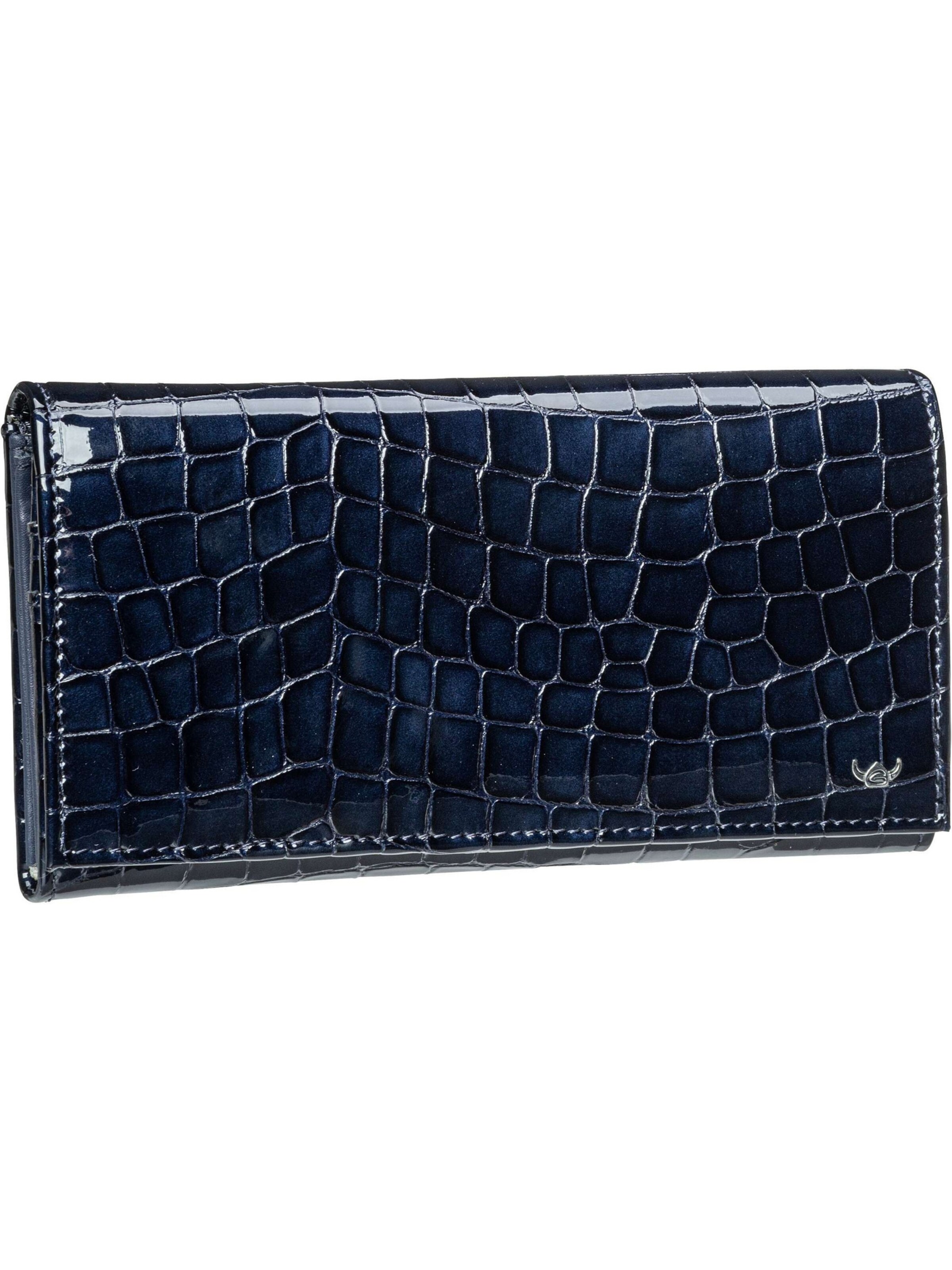 GOLDEN HEAD Portemonnee 'Cayenne' in Blauw: voorkant