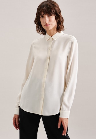 SEIDENSTICKER Bluza | bela barva: sprednja stran