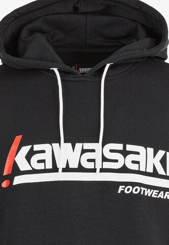 KAWASAKI Athletic Sweatshirt in Black