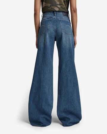 G-Star RAW Wide leg Jeans in Blauw