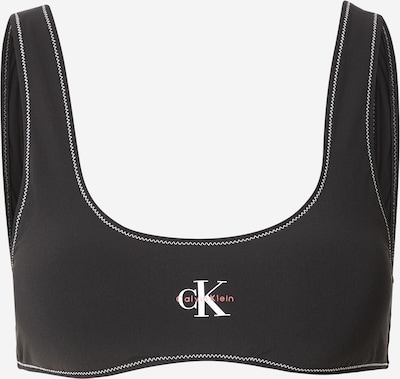 Bikinio viršutinė dalis iš Calvin Klein Swimwear, spalva – raudona / juoda / balta, Prekių apžvalga