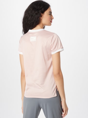 NIKE Koszulka funkcyjna 'SWOOSH' w kolorze różowy