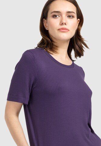 HELMIDGE Blouse in Purple