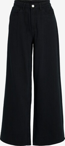 VILA Wide Leg Jeans 'Widey' i sort: forside