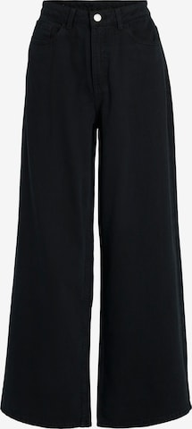 VILA Wide Leg Jeans 'Widey' in Schwarz: predná strana