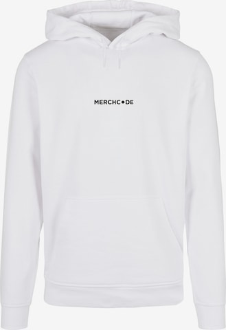 Sweat-shirt 'Break The Rules' Merchcode en blanc : devant