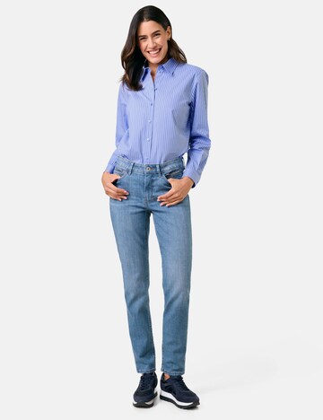 GERRY WEBER Slimfit Jeans 'Sol꞉Ine' in Blau