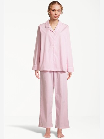 SEIDENSTICKER Pyjama 'Web' in Pink