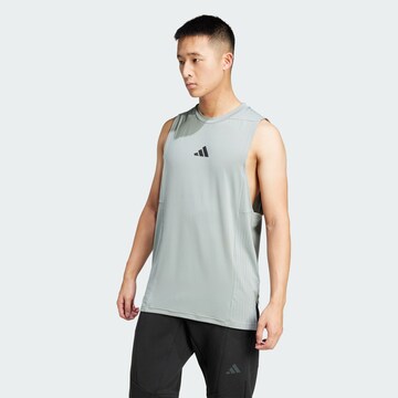 T-Shirt fonctionnel 'Designed For Training Intensity' ADIDAS PERFORMANCE en vert : devant