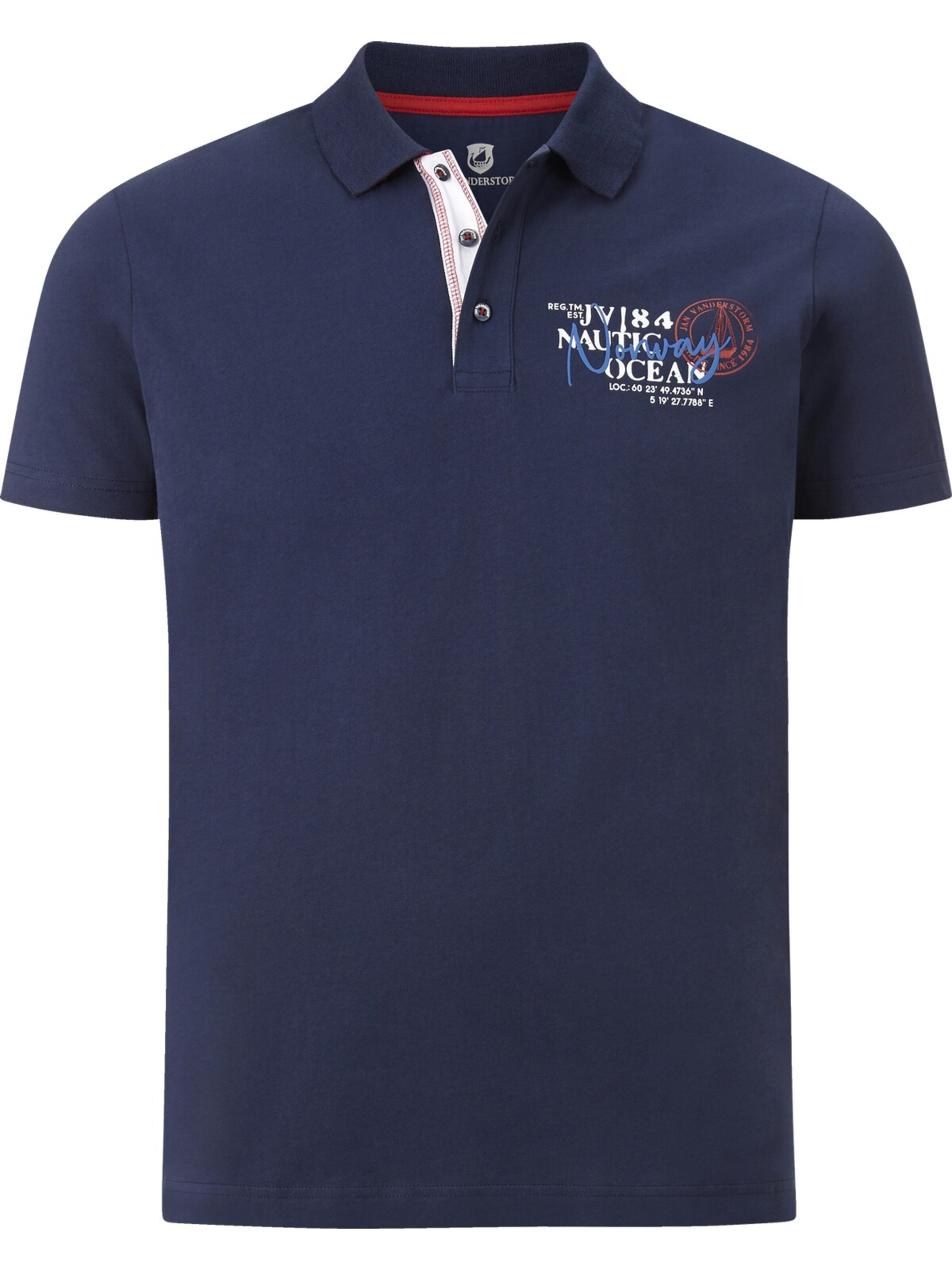 Jan Vanderstorm Shirt ' Dagfinn ' in Blue