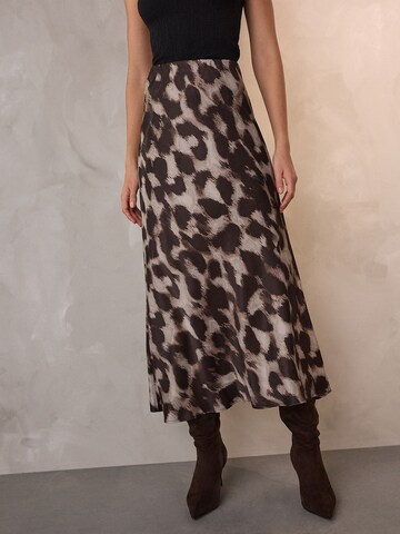 Jupe Next en marron : devant