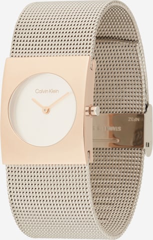 Calvin Klein - Relógios analógicos 'PULSE' em prata: frente
