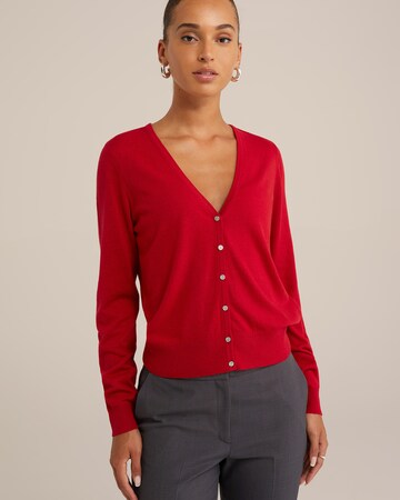 Cardigan WE Fashion en rouge