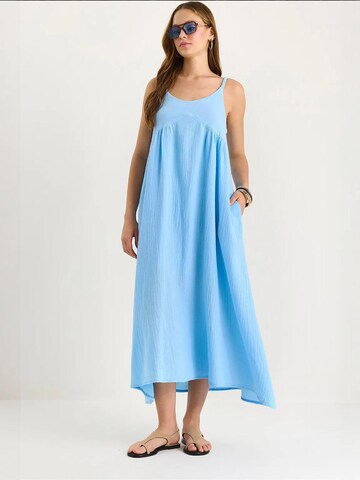 Bianco Lucci - Vestido em azul